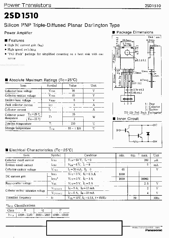 2SD1510_75365.PDF Datasheet