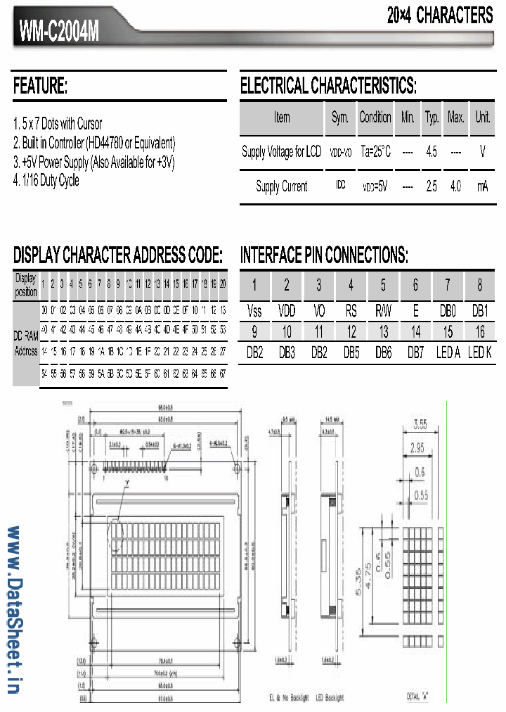 WM-C2004M_43986.PDF Datasheet