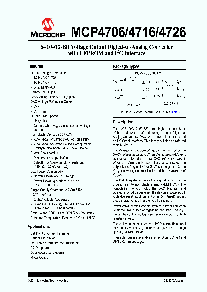 MCP4706_80110.PDF Datasheet