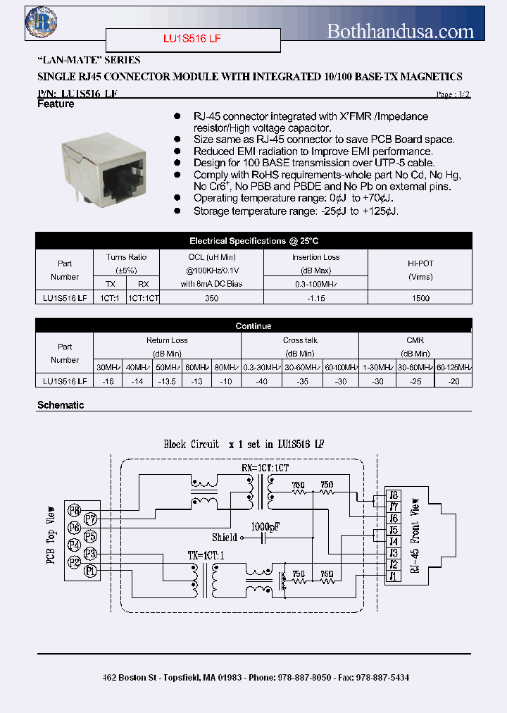 LU1S516LF_80641.PDF Datasheet