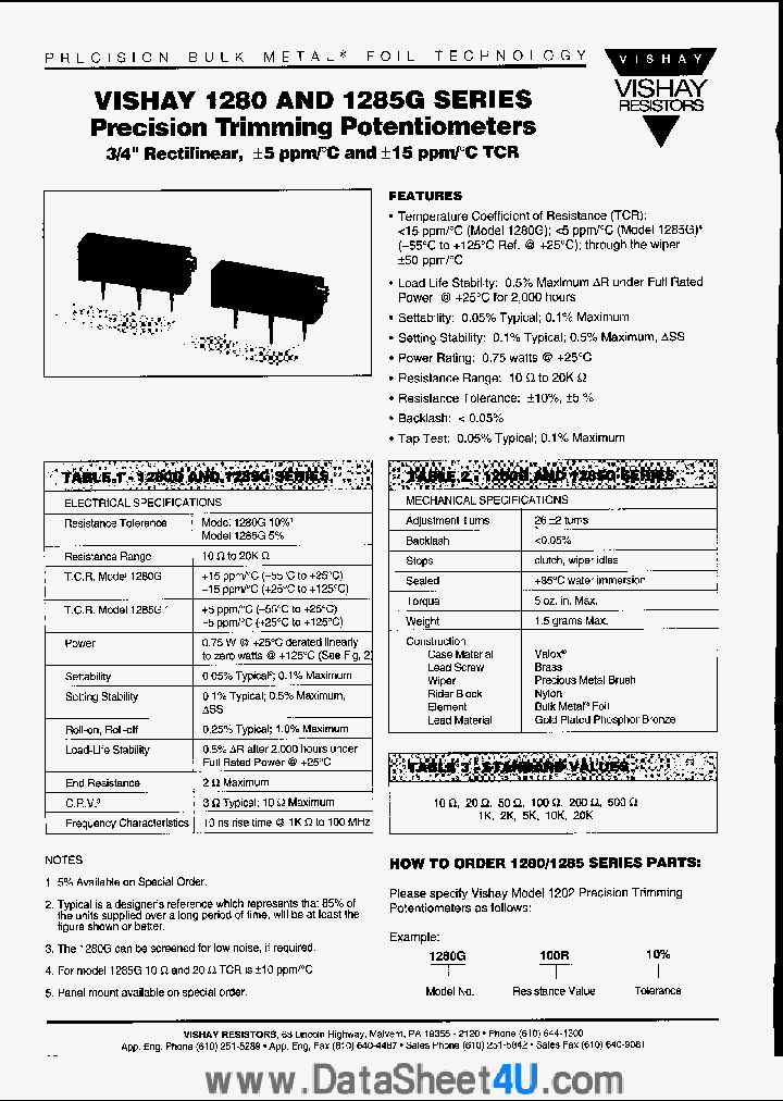 1285G_44439.PDF Datasheet