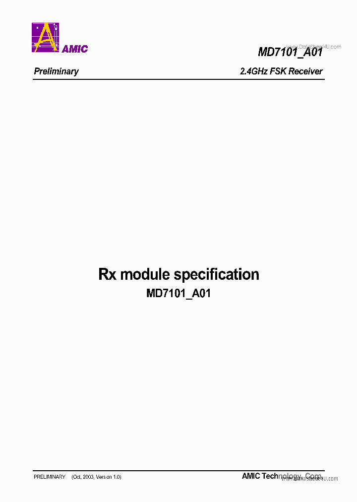 MD7101A01_44555.PDF Datasheet