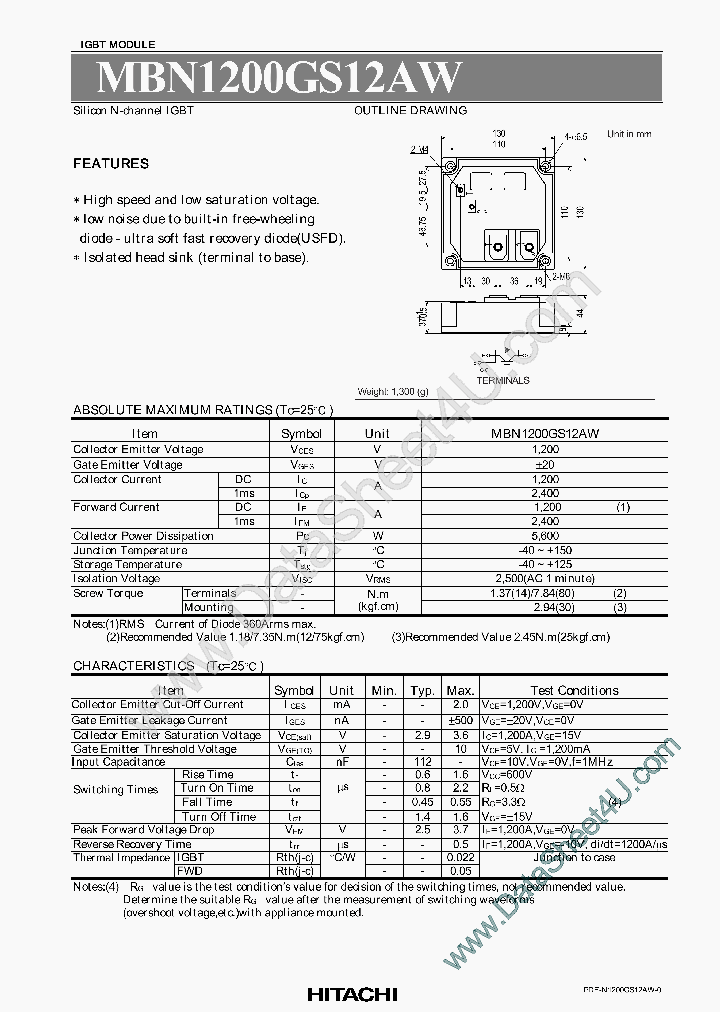 MBN1200GS12AW_44787.PDF Datasheet