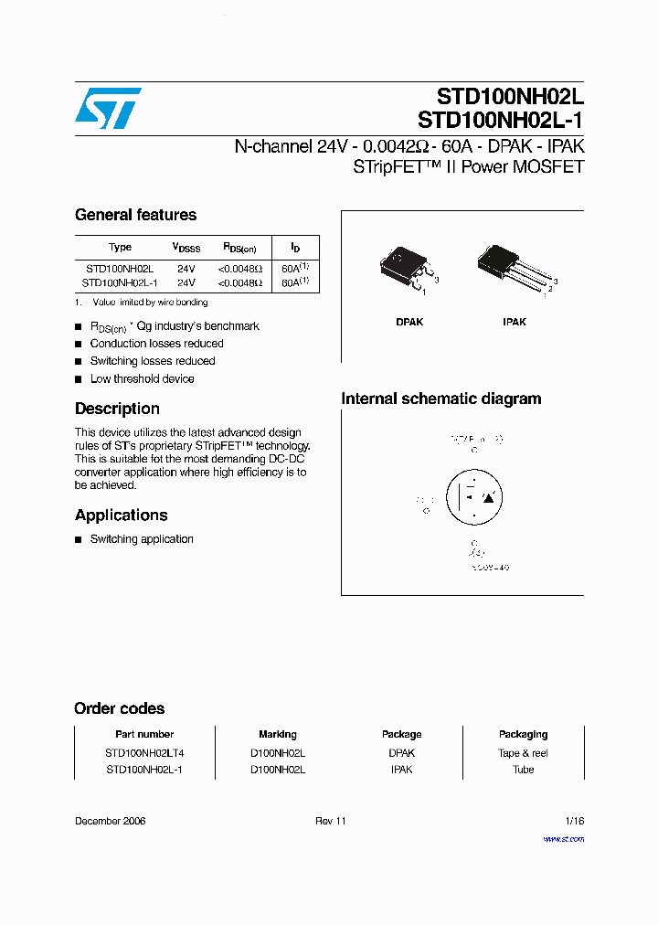 STD100NH02L-1_44833.PDF Datasheet