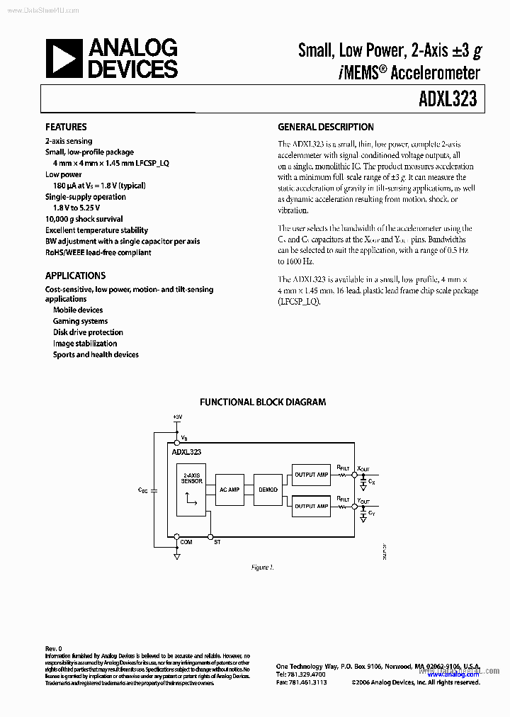 ADXL323_89311.PDF Datasheet