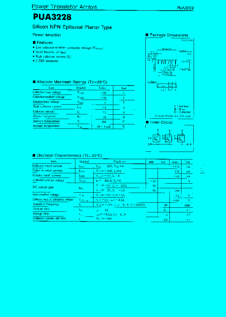 PUA3228_89469.PDF Datasheet