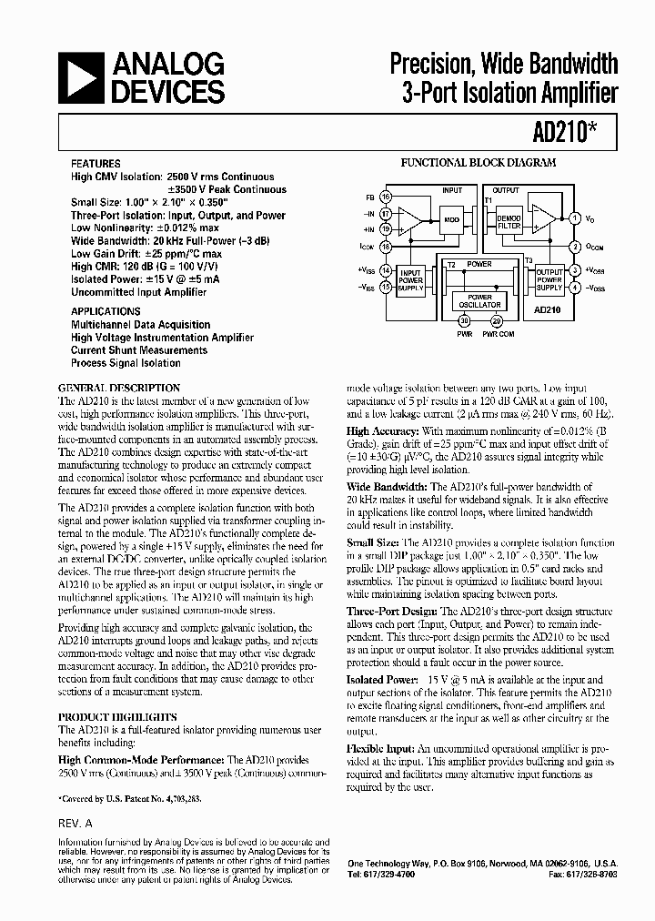 AD210JN_89586.PDF Datasheet