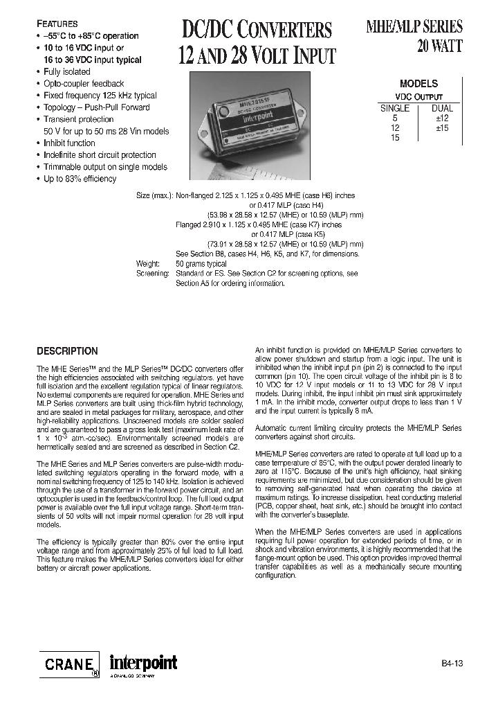 MLP2805SFES_90043.PDF Datasheet
