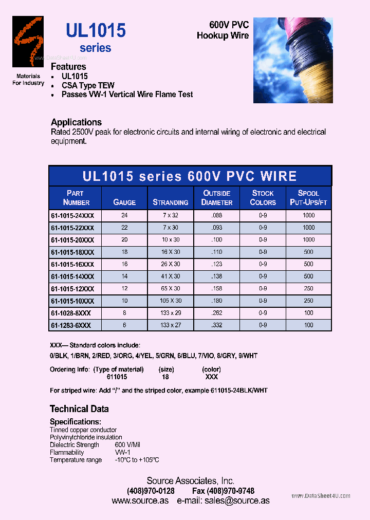 UL1015_45443.PDF Datasheet