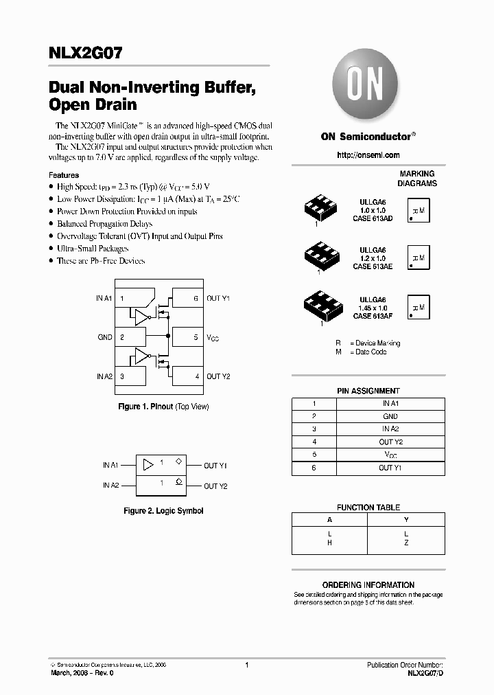 NLX2G07_96235.PDF Datasheet