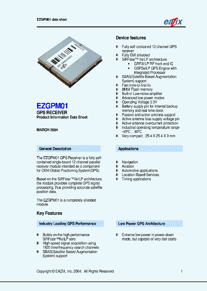 EZGPM01_96722.PDF Datasheet