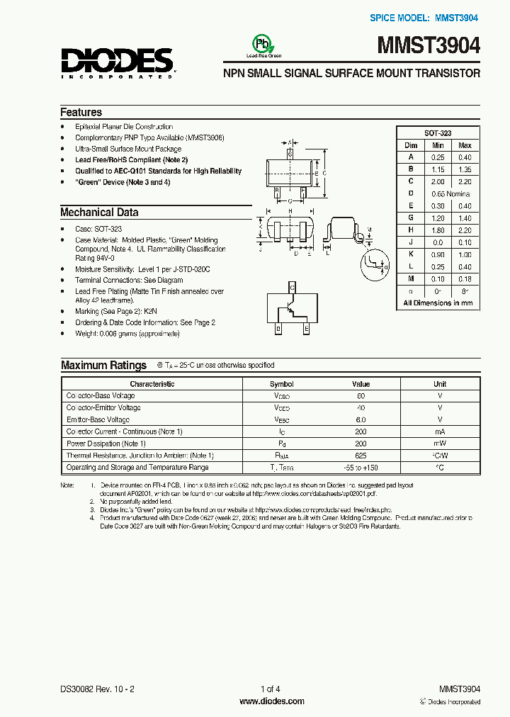 MMST3904-7-F_97327.PDF Datasheet