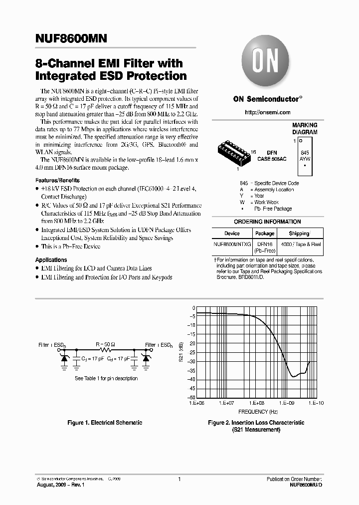 NUF8600MN_97583.PDF Datasheet