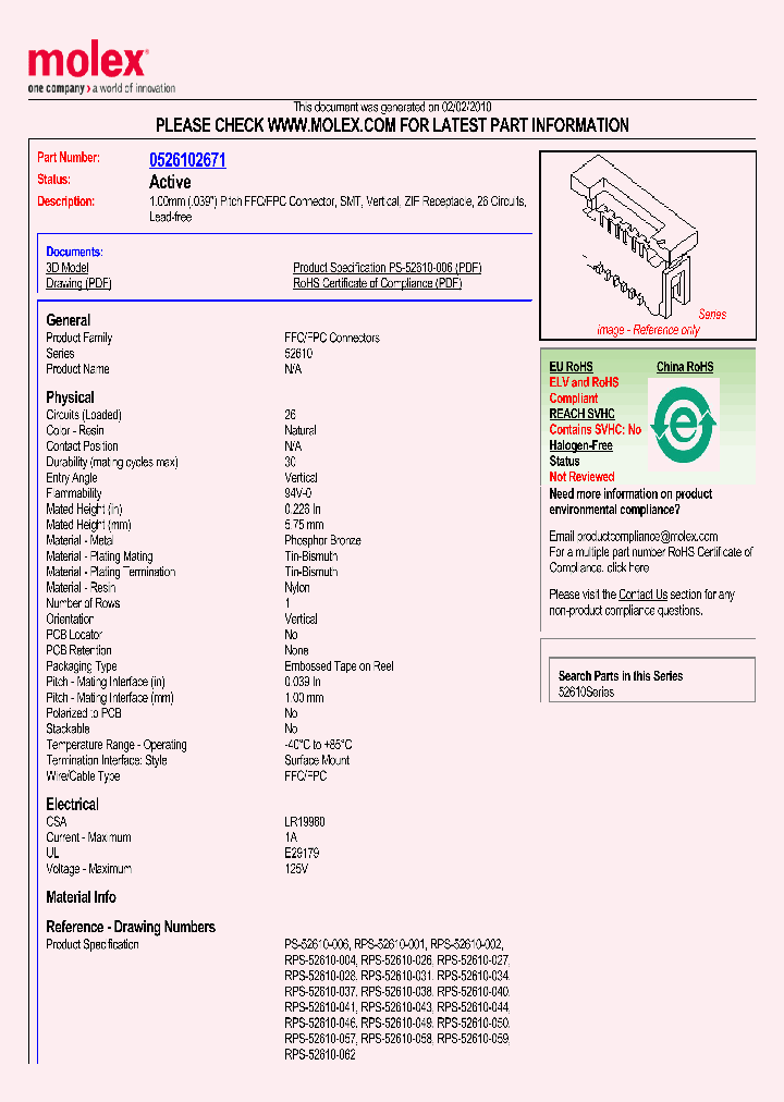 52610-2671_98638.PDF Datasheet