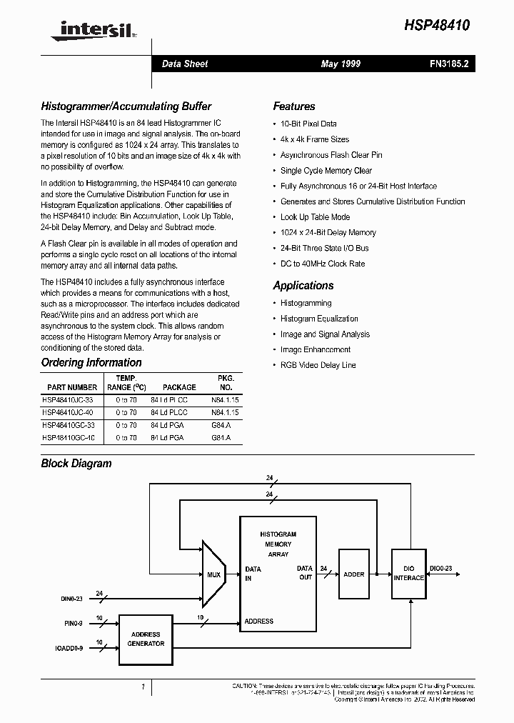 HSP48410_101155.PDF Datasheet