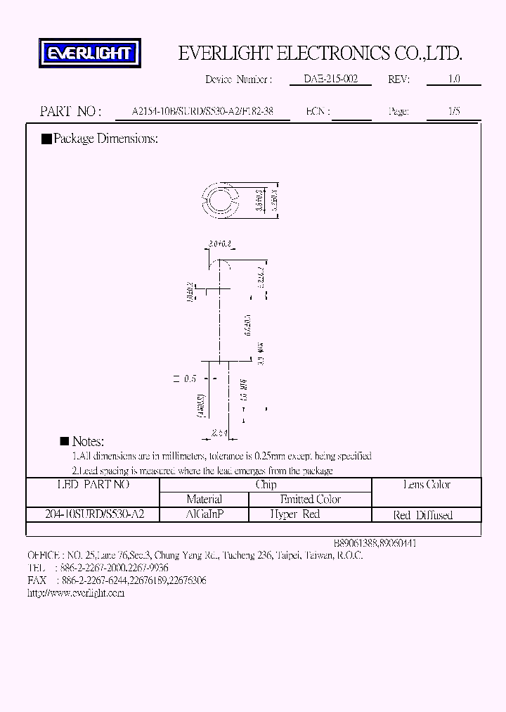 A2154-10BSURDS530-A2F182-38_99495.PDF Datasheet