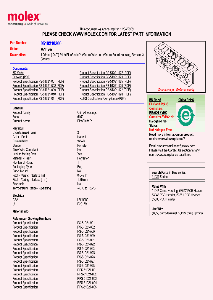 51021-0300_100338.PDF Datasheet
