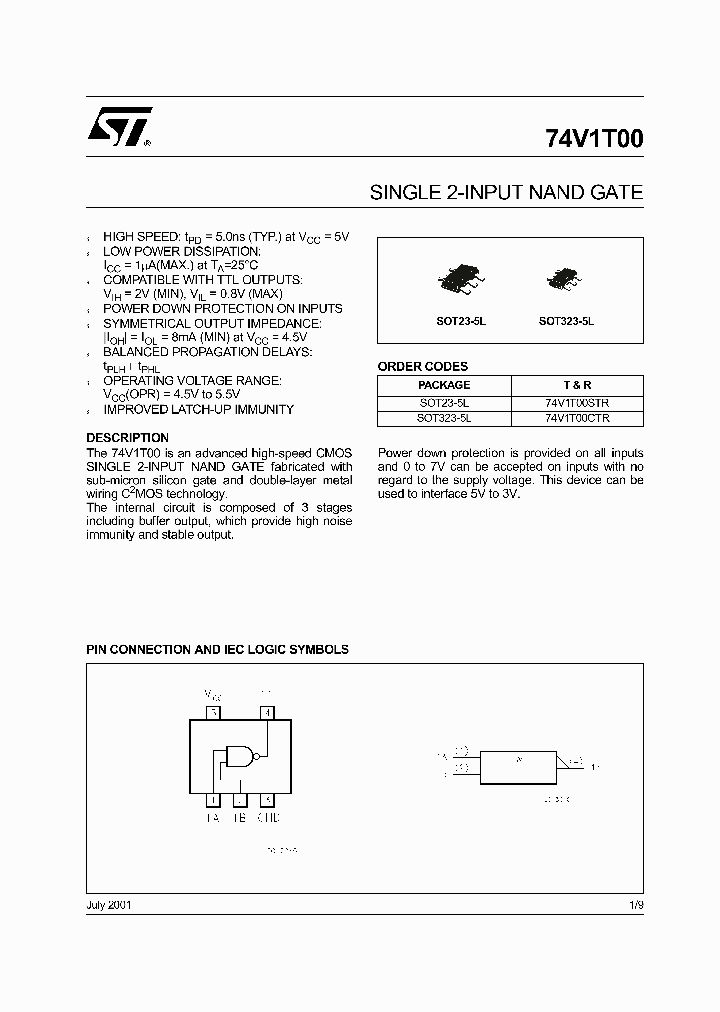 74V1T00CTR_108187.PDF Datasheet