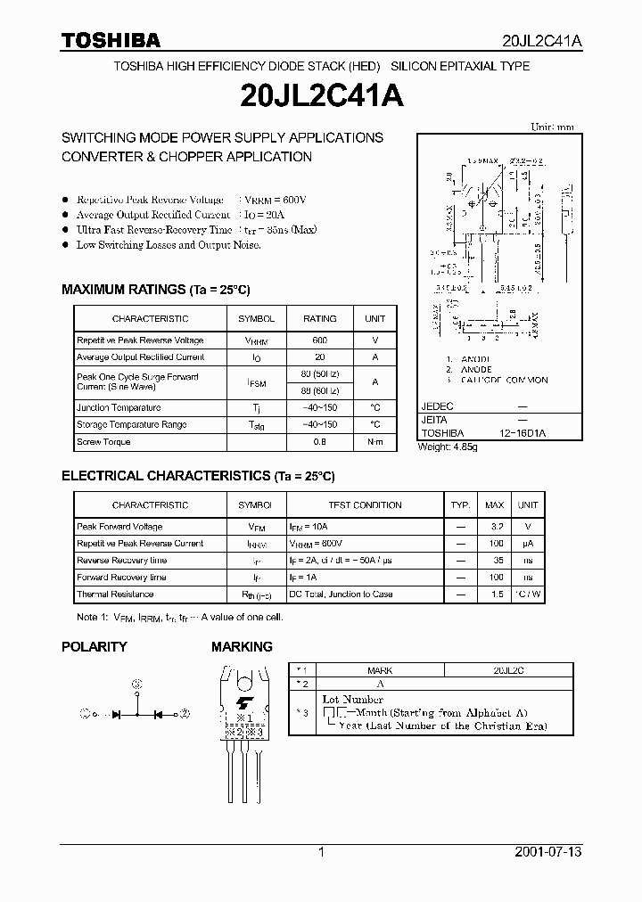 20JL2C41A_108218.PDF Datasheet