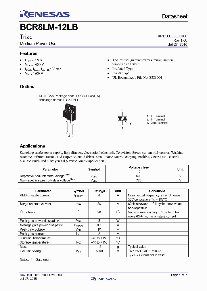 BCR8LM-12LB_113301.PDF Datasheet