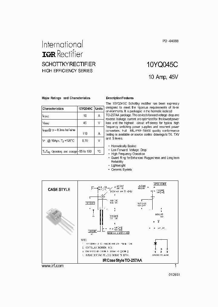 10YQ045C_111631.PDF Datasheet