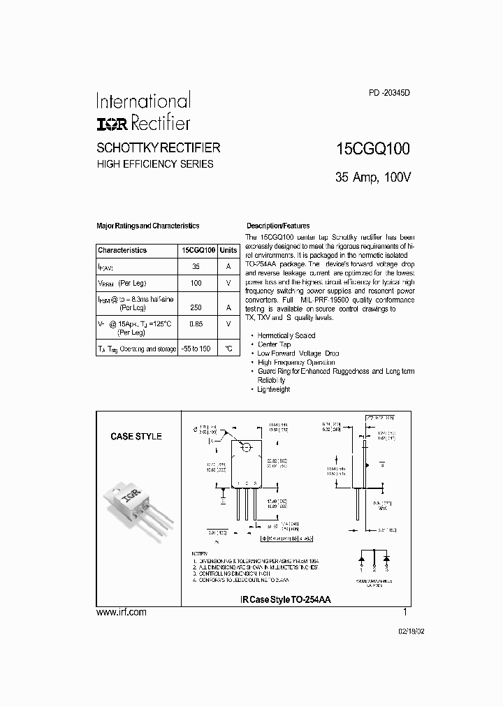 15CGQ100_111639.PDF Datasheet