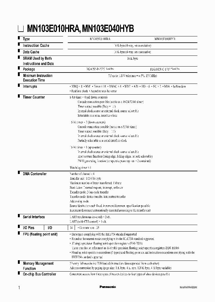 MN103E010H_113947.PDF Datasheet