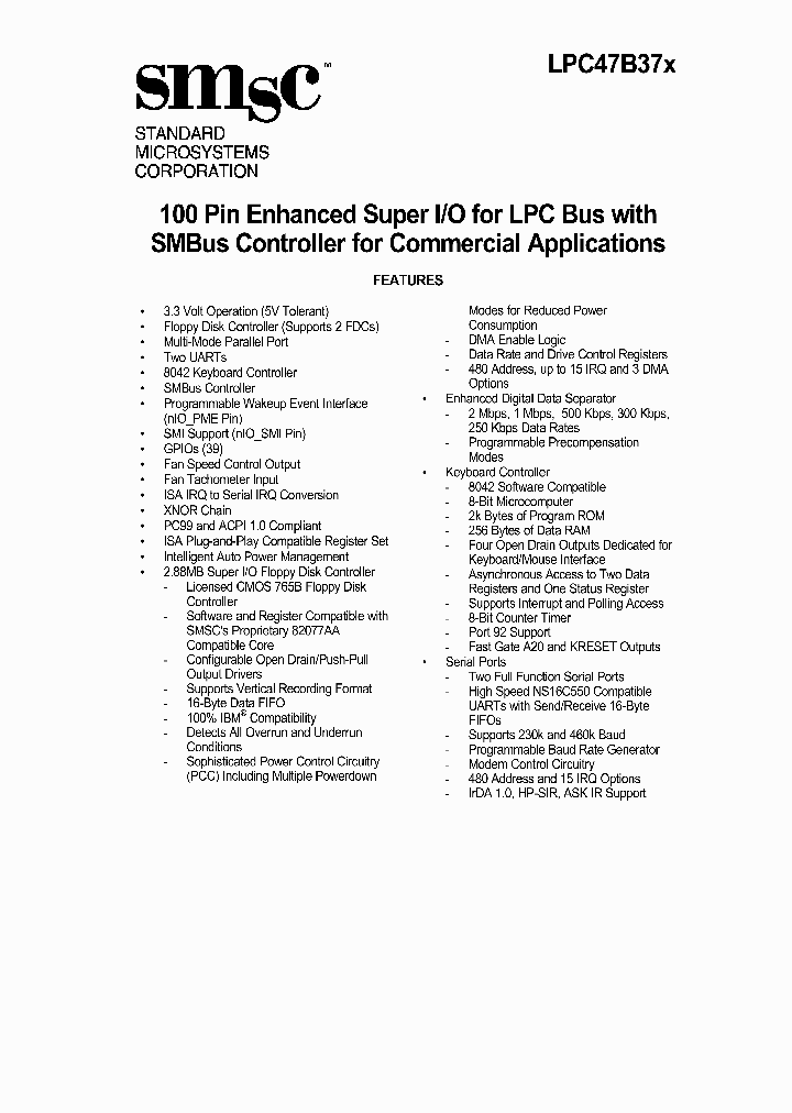 LPC47B37X_115767.PDF Datasheet