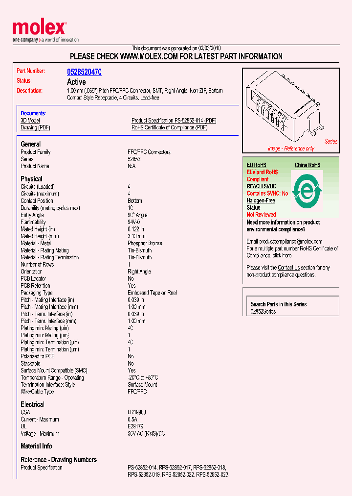 52852-0470_100925.PDF Datasheet
