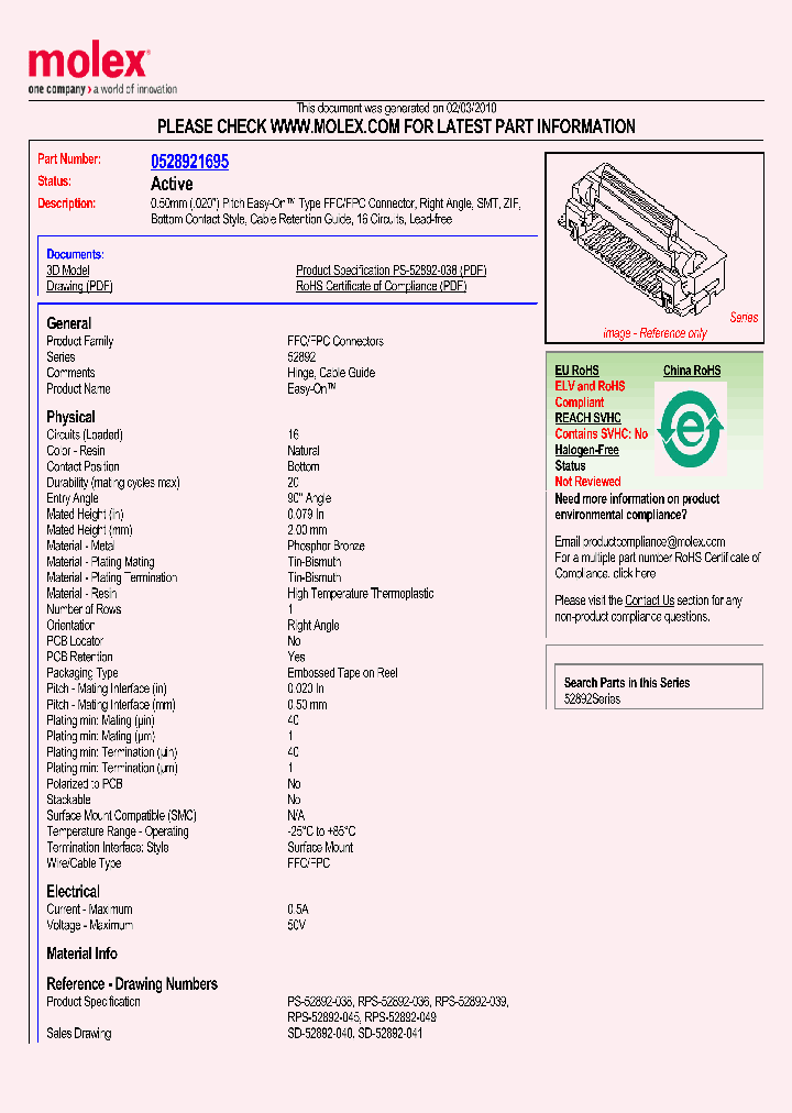 52892-1695-C_100947.PDF Datasheet