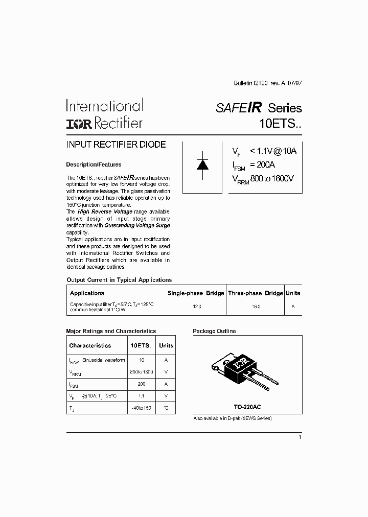 10ETS08_116543.PDF Datasheet