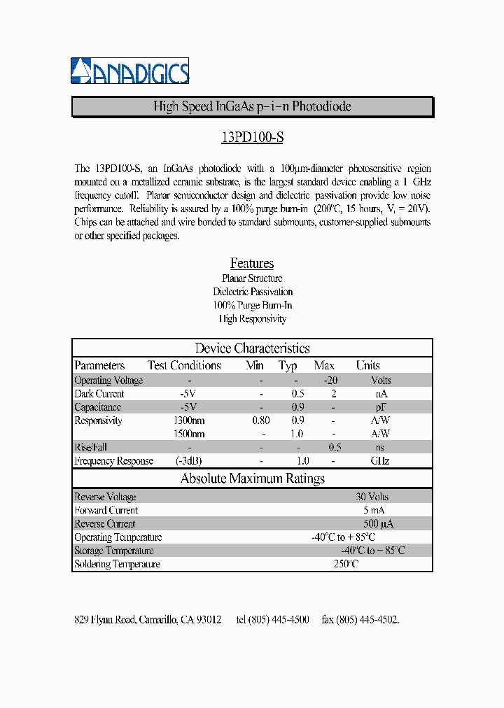 13PD100-S_117284.PDF Datasheet