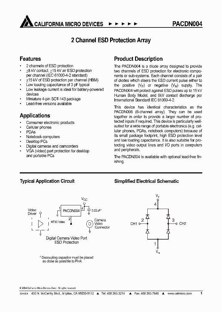 PACDN004SR_120921.PDF Datasheet