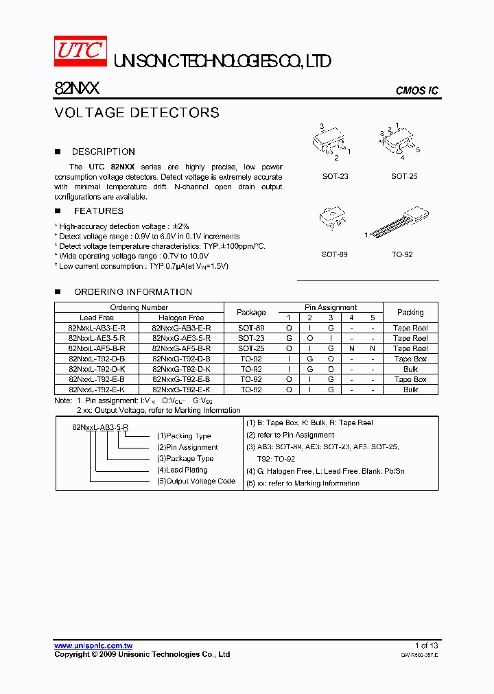 82NXXL-AF5-B-R_121278.PDF Datasheet