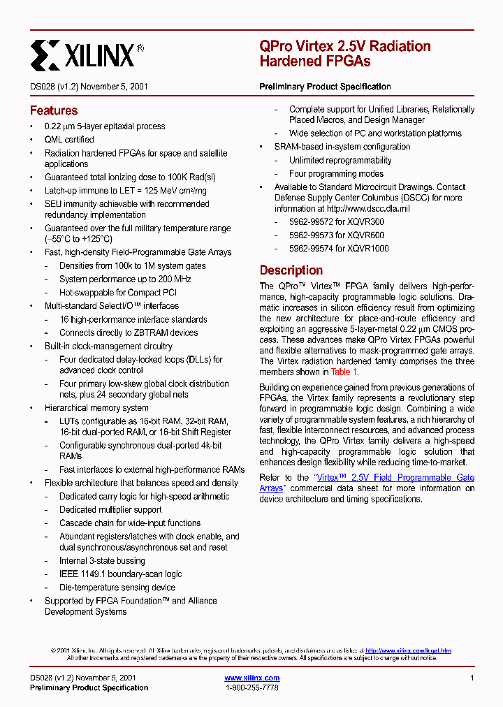 XQVR1000-4CG560M_124731.PDF Datasheet