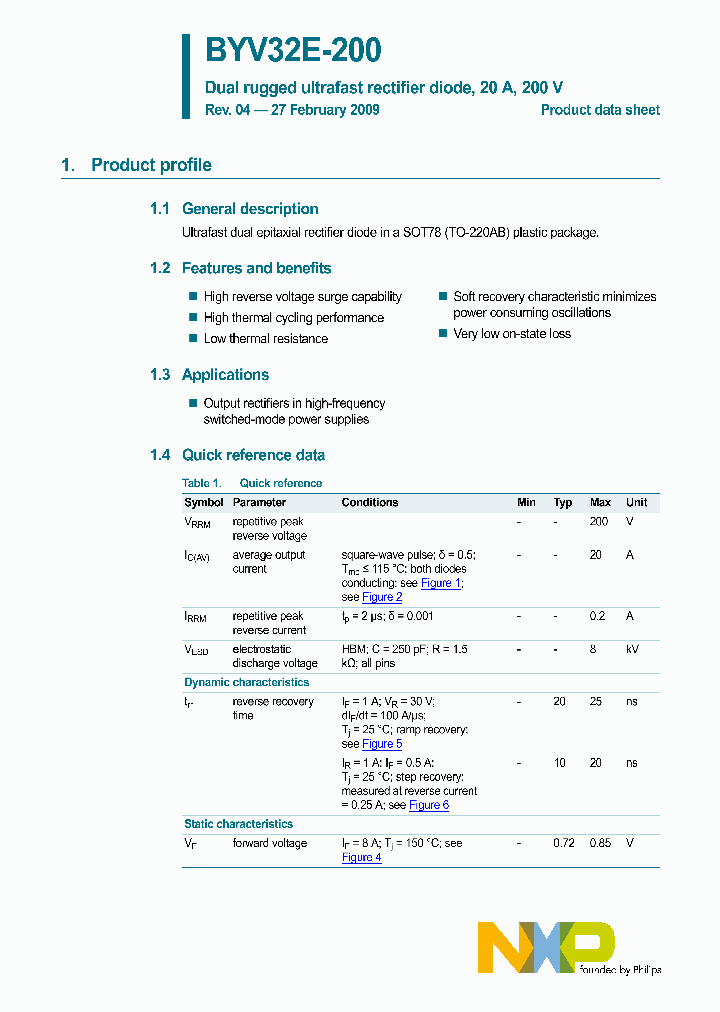 BYV32E-200_126408.PDF Datasheet