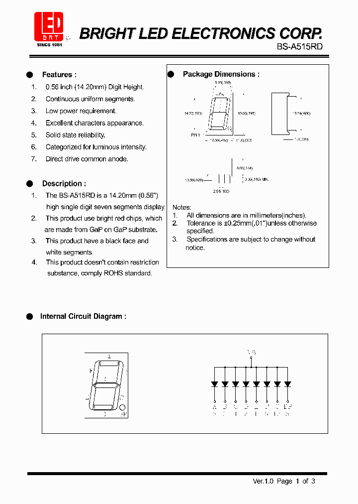 BS-A515RD_126681.PDF Datasheet