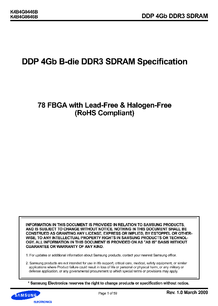 K4B4G0846B_127221.PDF Datasheet