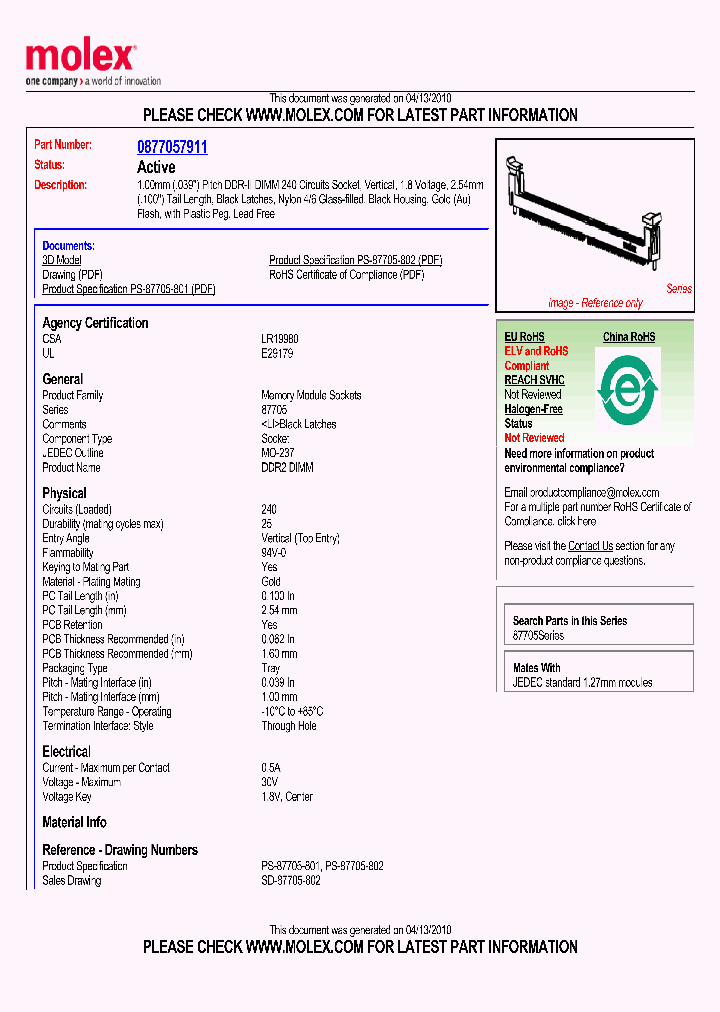 87705-7911_127992.PDF Datasheet