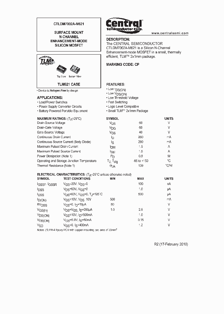 CTLDM7002A-M621_128763.PDF Datasheet
