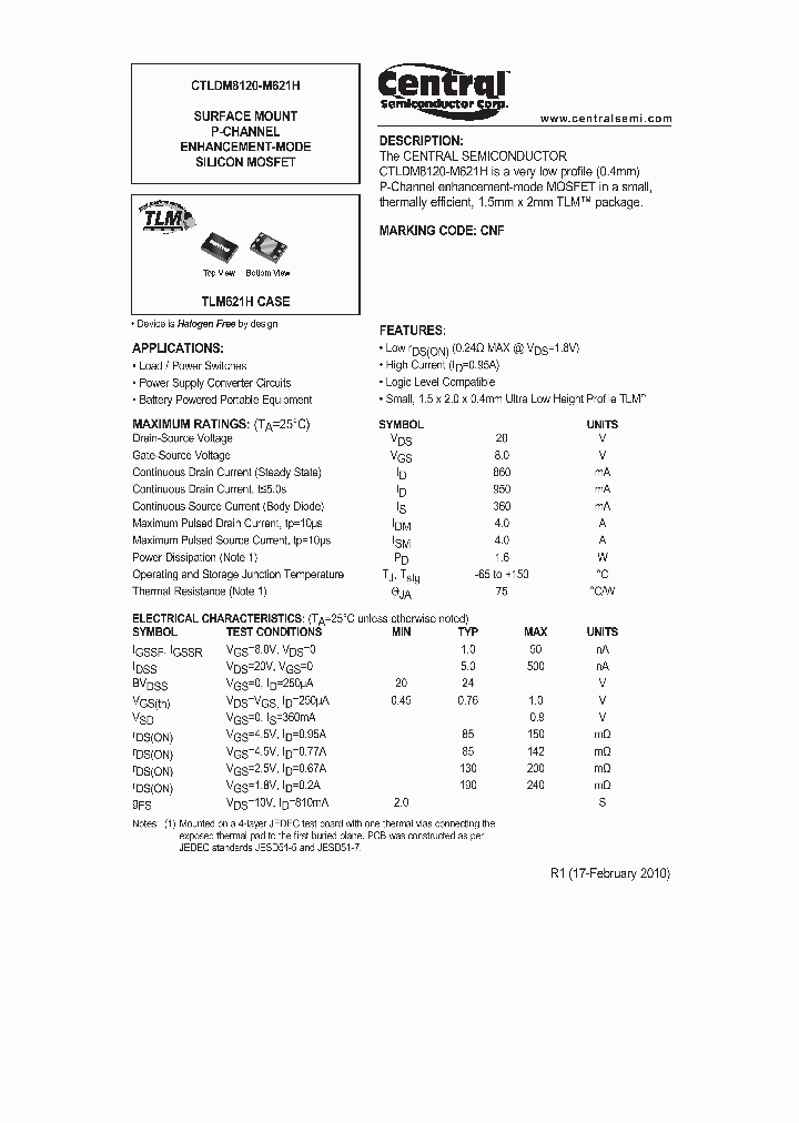 CTLDM8120-M621H_128770.PDF Datasheet
