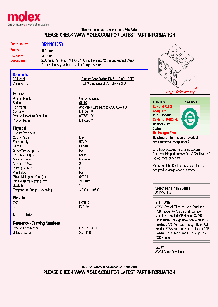 51110-1250_132112.PDF Datasheet