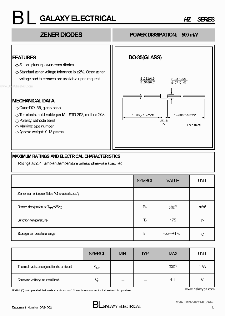 HZ11_132544.PDF Datasheet