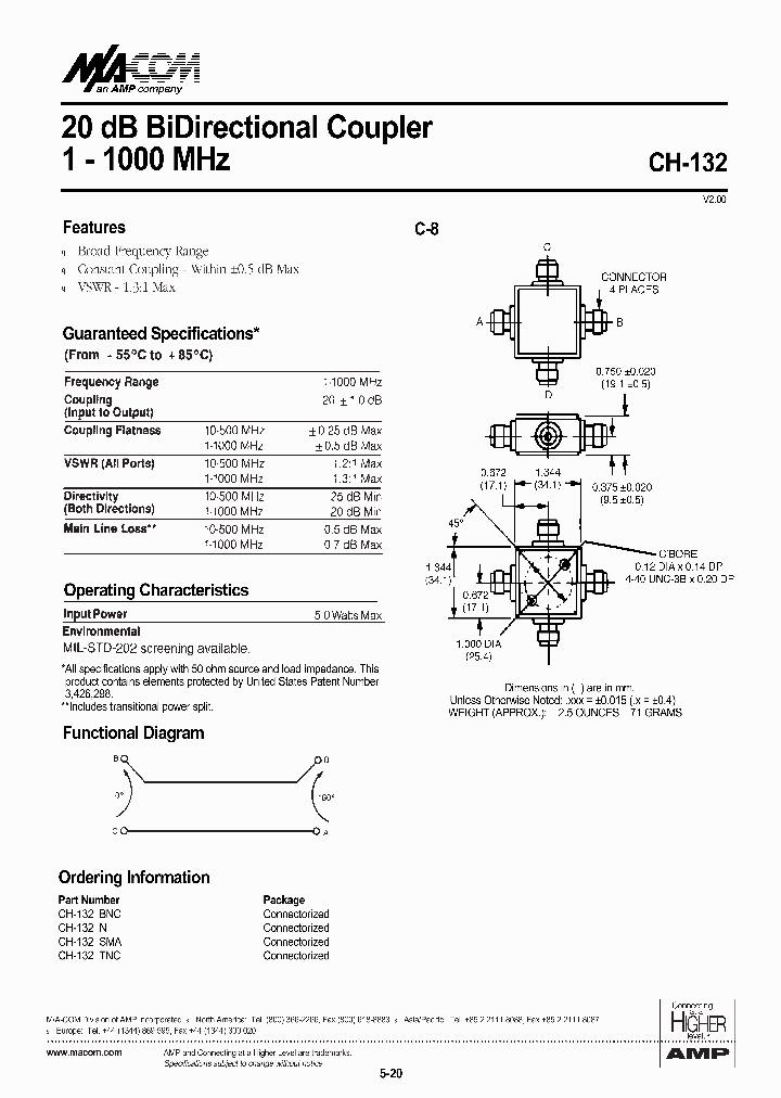 CH-132SMA_132682.PDF Datasheet