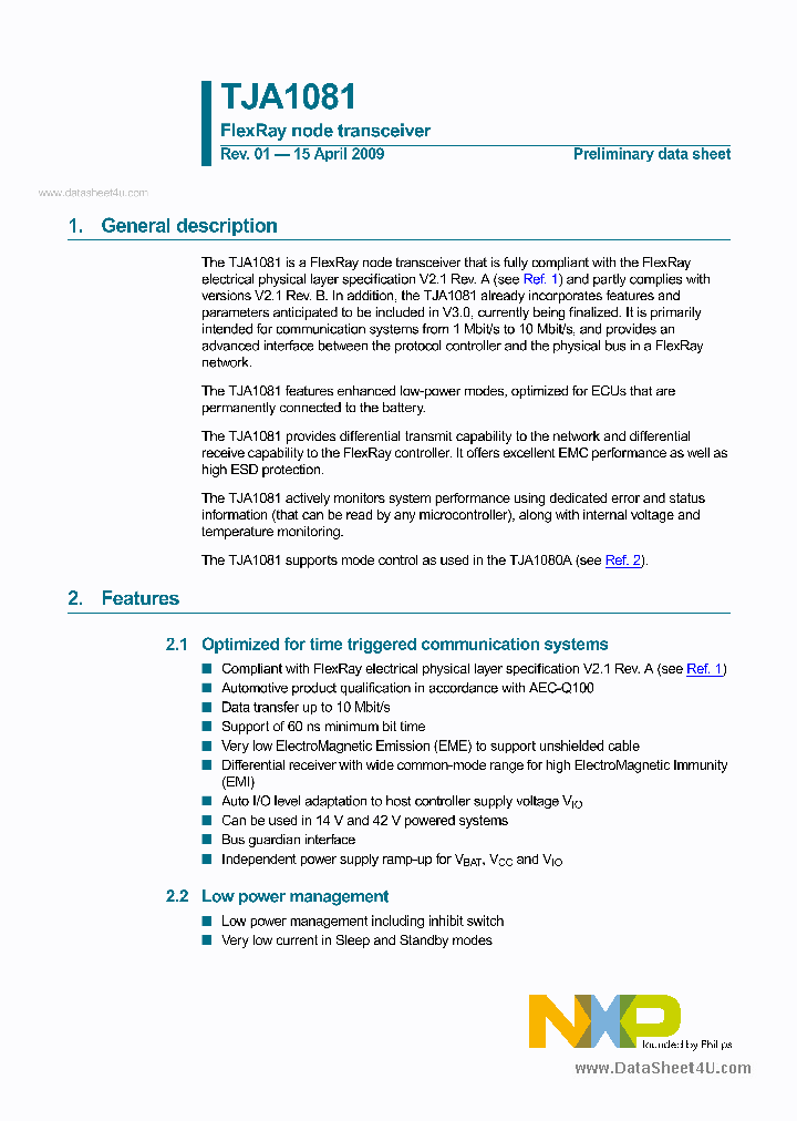 TJA1081_132992.PDF Datasheet