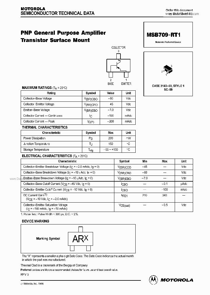 MSB709-RT1_132998.PDF Datasheet