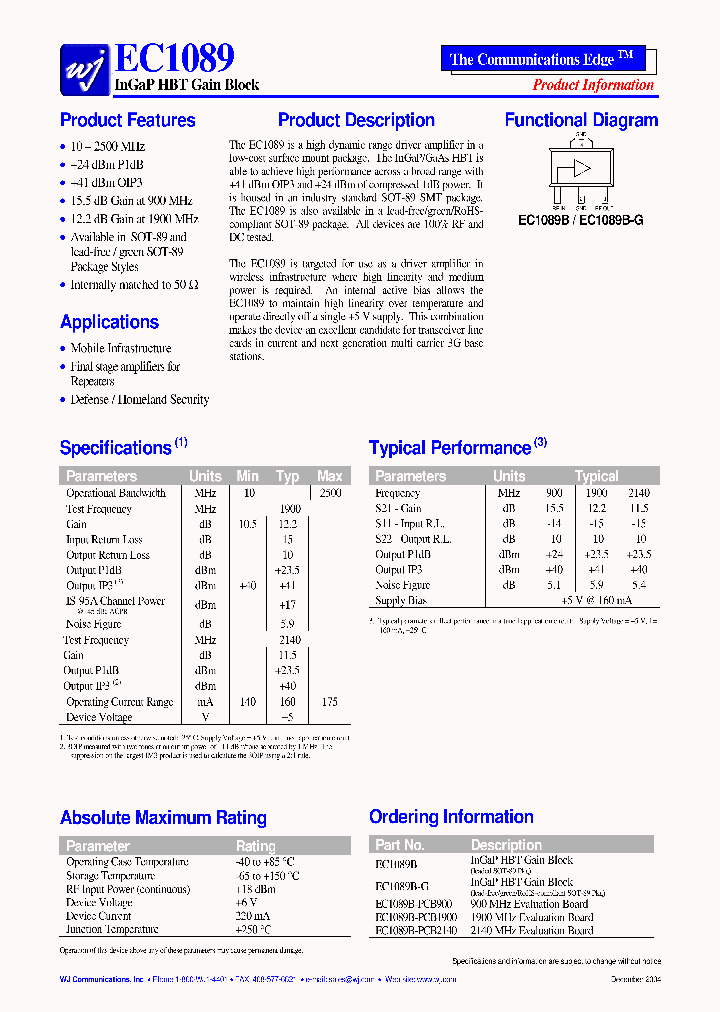 EC1089B-PCB1900_133071.PDF Datasheet