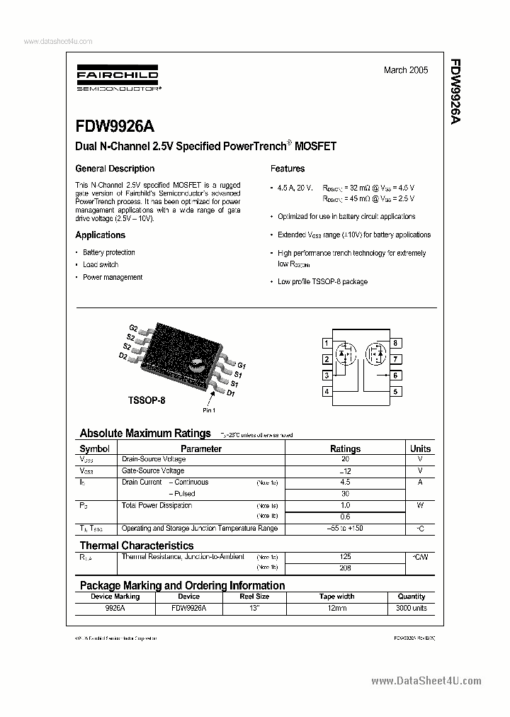 9926A_133716.PDF Datasheet