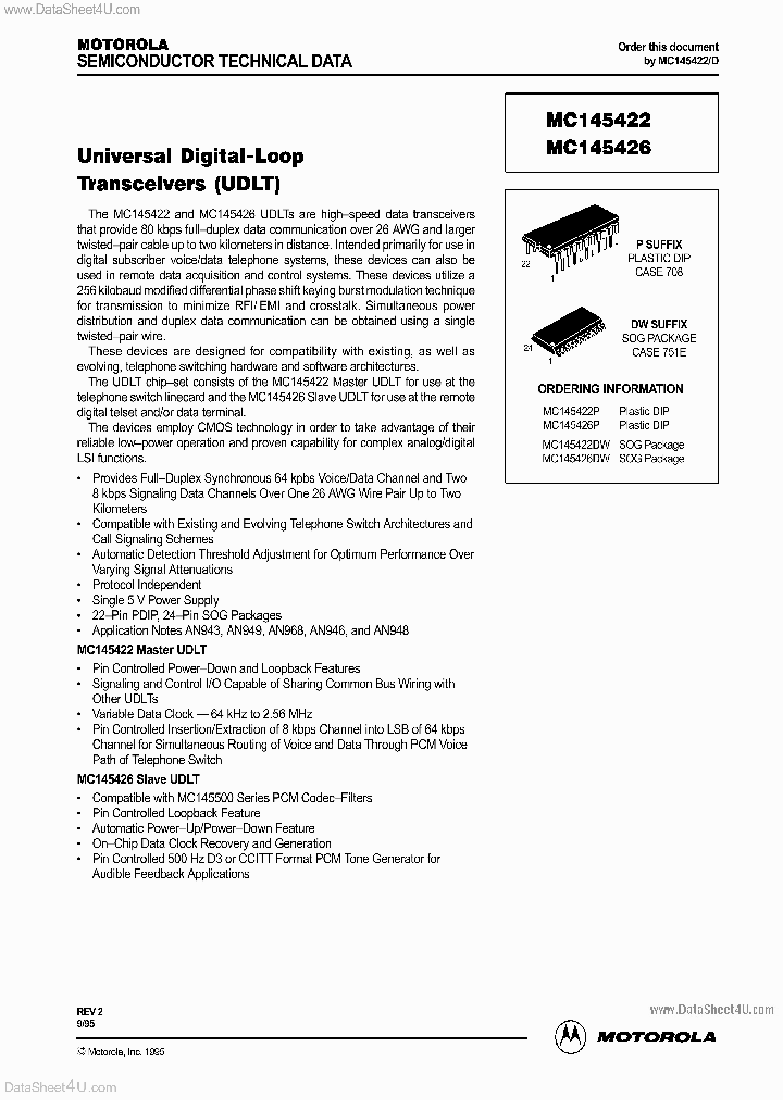 MC145422_134010.PDF Datasheet