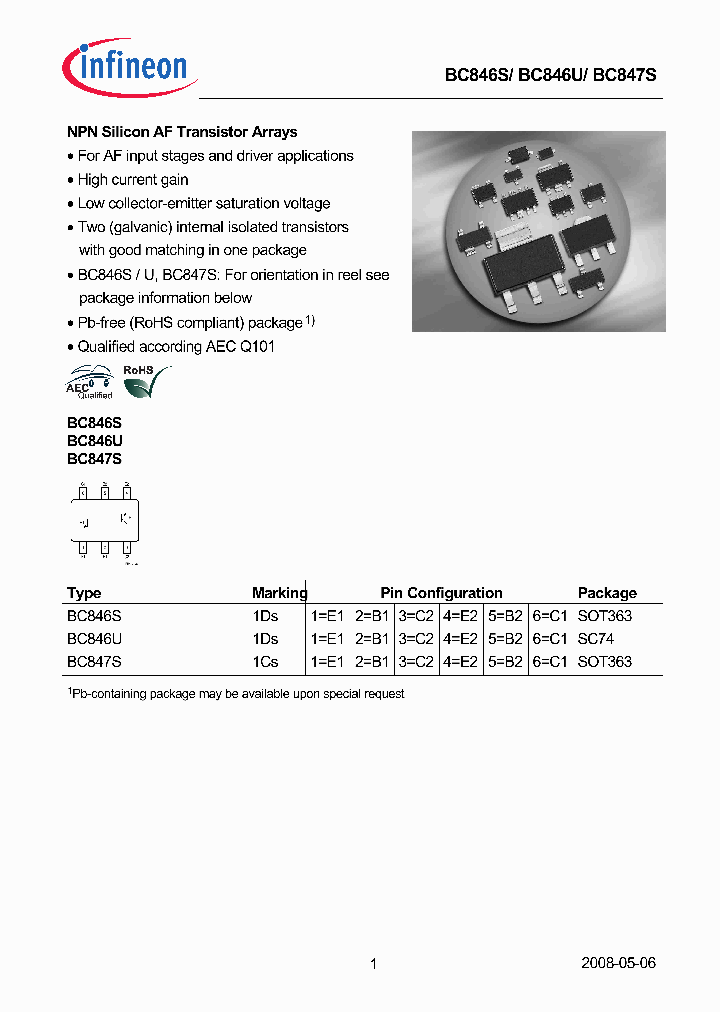 BC846S_137028.PDF Datasheet